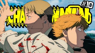 🔻¡¡DENJI MUERE MÁS DE 20 VECES!! | El CAZA DEMONIOS MÁS FUERTE | Chainsaw Man Capítulo 10 Resumen