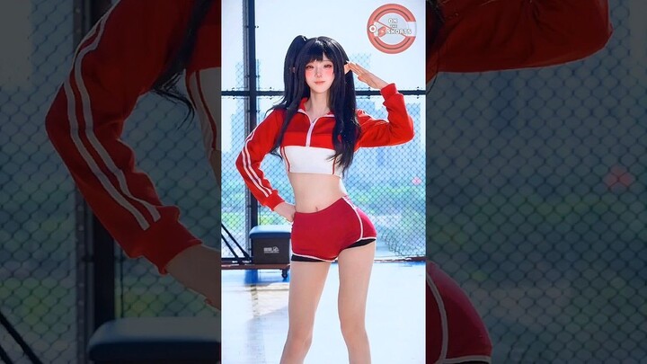 DNF Girl NBA Version Cute Dance  Dungeon Fighter Cosplay #shorts