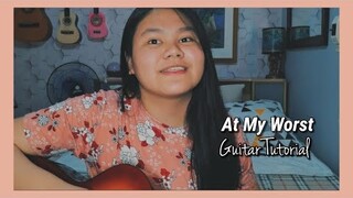 At My Worst - Pink Sweat$ || Easy Guitar Tutorial