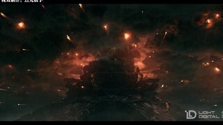 [流浪地球2]近防炮扫射合集，钢铁战士对宇宙的怒吼