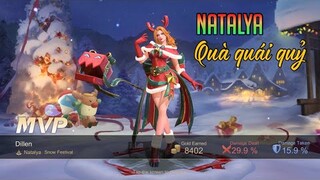《Liên Quân Mobile》 || 【Natalya】 - Quà Quái Quỷ || Pháp Sư cấu rỉa máu và dồn sát thương cực kì mạnh!