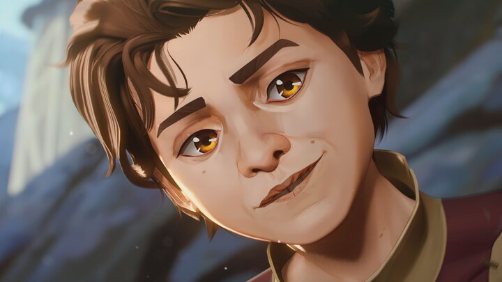 Sebuah animasi mengubah pesona kepribadian sebuah karakter game