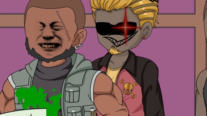 Pertama kali kepala polisi kulit hitam kembali ke rumah, ia ditikam di ginjal oleh sepupunya yang be