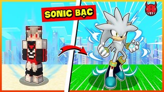 Minecraft Nhưng Thách Bạn Có Sức Mạnh Sonic Bạc