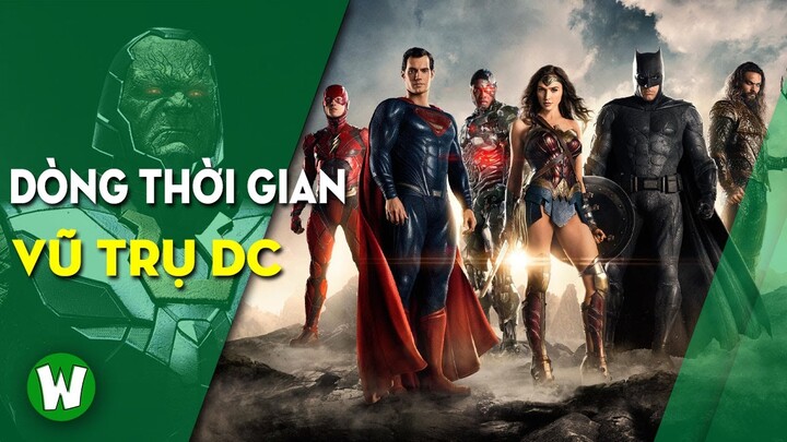 Toàn Bộ Dòng Thời Gian DCEU | Vũ Trụ Điện Ảnh DC