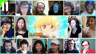 Dr. Stone Season 1 Episode 11 Reaction Mashup | ドクターストーン