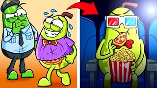10 Cara Aneh untuk Menyelinapkan Makanan ke Bioskop | Kiat Makanan Kreatif oleh Sepasang Pir