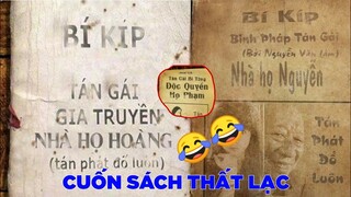 Cuốn sách các dòng họ để lại 😂 - Top comments hài hước.