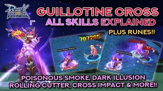 GUILLOTINE CROSS SKILLS DEMO + EXPLANATION | Ragnarok Mobile Eternal Love
