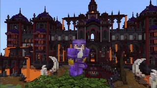 Minecraft / A Castle Made Of Lava | Lava Castle By Odyssey Builds