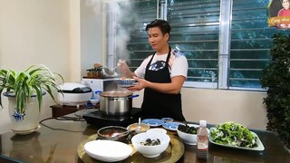 BÚN ỐC NÓNG chuẩn vị với nước dùng ngọt thanh, chua dịu thơm mùi giấm bỗng nếp _