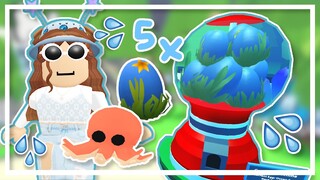 💧🍳 [ $3,750 ] HATCHING 5 NEW OCEAN EGGS! // Roblox Adopt Me!