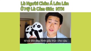 Chuẩn người Châu Á rồi đó Man #funny #haihuoc #videohai