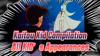 All KID's Appearances In Detective Conan / Clips Compilation | Kaitou Kid