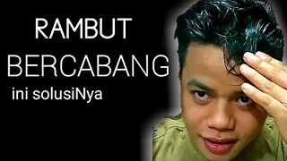 cara mengatasi rambut bercabang pria, dengan sangat mudah