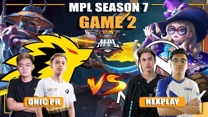 ONIC vs NXP GAME 2 MPL PH Season 7