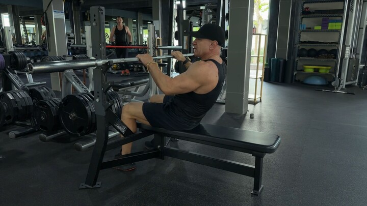French Press. Triceps Exercises