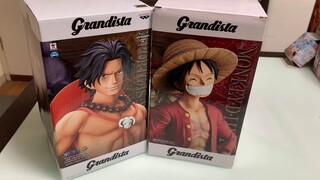 Mô hình onepiece luffy ace grandistar chính hãng cực đẹp
