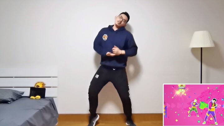 I've failed at learning! Even wearing some elegant glasses can't save this dance.