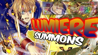 SUMMONS FOR THE 1st WIZARD KING! LUMIERE SUMMONS! - Black Clover Phantom Knights