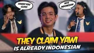 CASTERS CLAIMED YAWI is INDONESIAN AFTER this INTERVIEW . . .😮