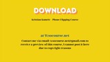 [GET] Kristian Kumric – Phone Flipping Course