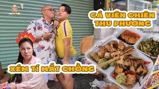 Bà xã muốn "lên máu" vì nữ hoàng CÁ VIÊN CHIÊN Vũ Thu Phương đòi ôm Color Man !!! | Color Man Food