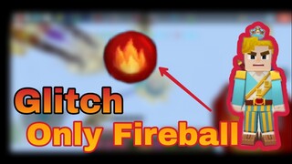 How to Glitch using Fireball | Blockman Go bedwars (beginner only)