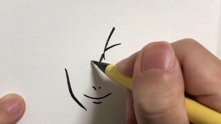我在画画？其实我在写字哒！