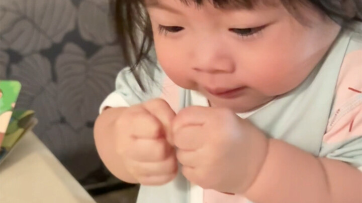 Whose child does important things while reading?