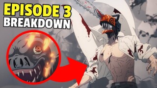 Chainsaw Man EPISODE 3 EXPLAINED! | Denji vs The BAT DEVIL | Plot Breakdown & Things You Missed