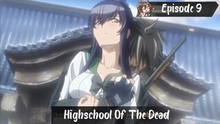 Anime Highschool Of The Dead– Episode 9 Sub Indo [Act 9 The Sword And Dead]