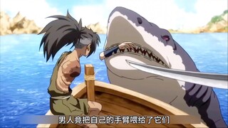 男人将鲨鱼当作家人，竟不惜用自己手臂喂养它们