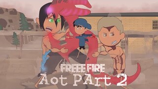 animation free fire - pembalasan melawan titan eren part 2 - ff AOT