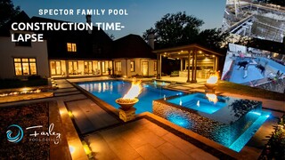 Spector Family Pool Construction Time-Lapse