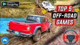 Top 5 Realistic Offroad Simulator Games For Android 2021 ll Offline Offroad Games For Android