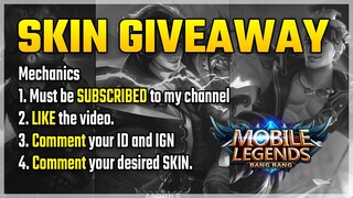 Mobile Legends EPIC SKIN GIVEAWAY!