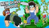 THE NEW GRASS SWORD SHOWCASE! *Insanely Strong* Roblox Blox Fruits