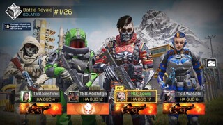 Battle Royale với TSB Queen team nữ số 1 nữ hoàng đại chiến - Call of Duty Mobile VN