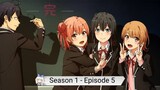 Oregairu Season 1 Episode 5 Subtitle Indonesia