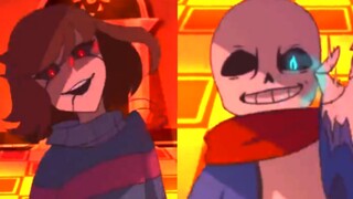 【undertale单品/sans&Chara】“准备好了吗？审判开始了”