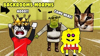 Backrooms Morphs: Nagpanggap akong Monster 😂 | Roblox Tagalog