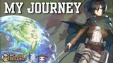 Attack on Titan X Mobile Legend | My Journey to Top 1 Global Fanny Challenge | MLBB