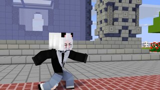 Hoạt hình vui nhộn Minecraft Vuông Xuân thấy hơi dễ thương