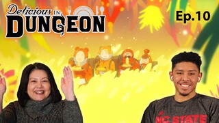 WE LOVE THESE FROG SUITS!!! Dungeon Meshi Ep.10 Reaction