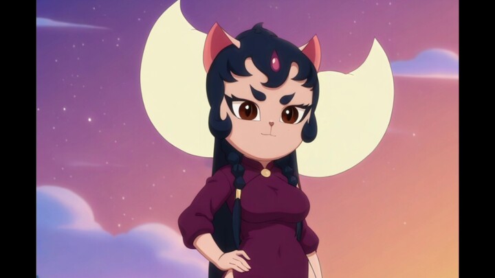 Kinh kịch Mèo Minh Nguyệt (AI Meitu)