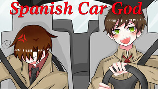 [Fanart] [Hetalia: Axis Powers] Spanish super driver