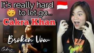 CAKRA KHAN - Broken Vow(Cover) I REACTION VIDEO