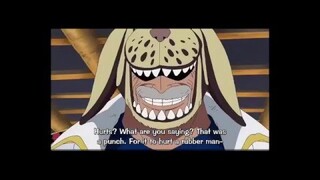 Luffy meets Garp funny moment