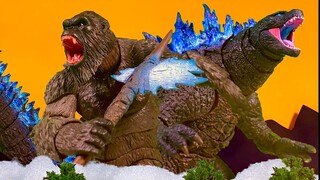 Godzilla x Kong:  The New Empire | PART 1 | Stop-Motion Battle